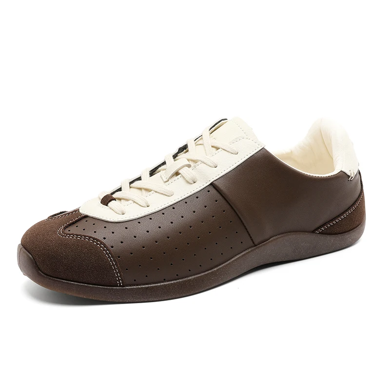 Men Casual Sneakers Soft Comfortable German Trainers Round Toe Flat Lace Up Shoes Retro Campus Shoes for Women Back To School
Men Casual Sneakers Soft Comfortable German Trainers Round Toe Flat Lace Up Shoes Retro Campus Shoes for Women Back To School