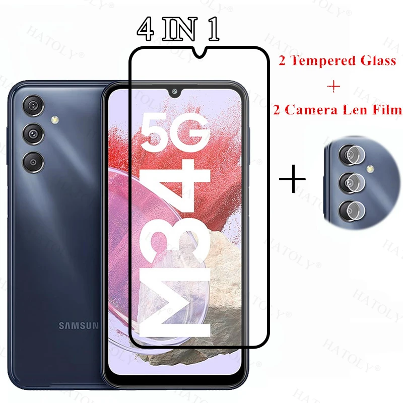 Full Cover Tempered Glass For Samsung Galaxy M34 5G Screen Protector Camera Lens Samsung M34 5G Glass For Samsung M34 5G Glass
Full Cover Tempered Glass For Samsung Galaxy M34 5G Screen Protector Camera Lens Samsung M34 5G Glass For Samsung M34 5G Glass