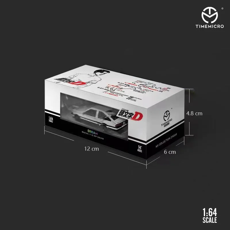 TIME MICRO Alloy 1:64 Scale Dream-AE86 TRUENO Metal Model Car Collection Display Ornament Toy Gift
TIME MICRO Alloy 1:64 Scale Dream-AE86 TRUENO Metal Model Car Collection Display Ornament Toy Gift