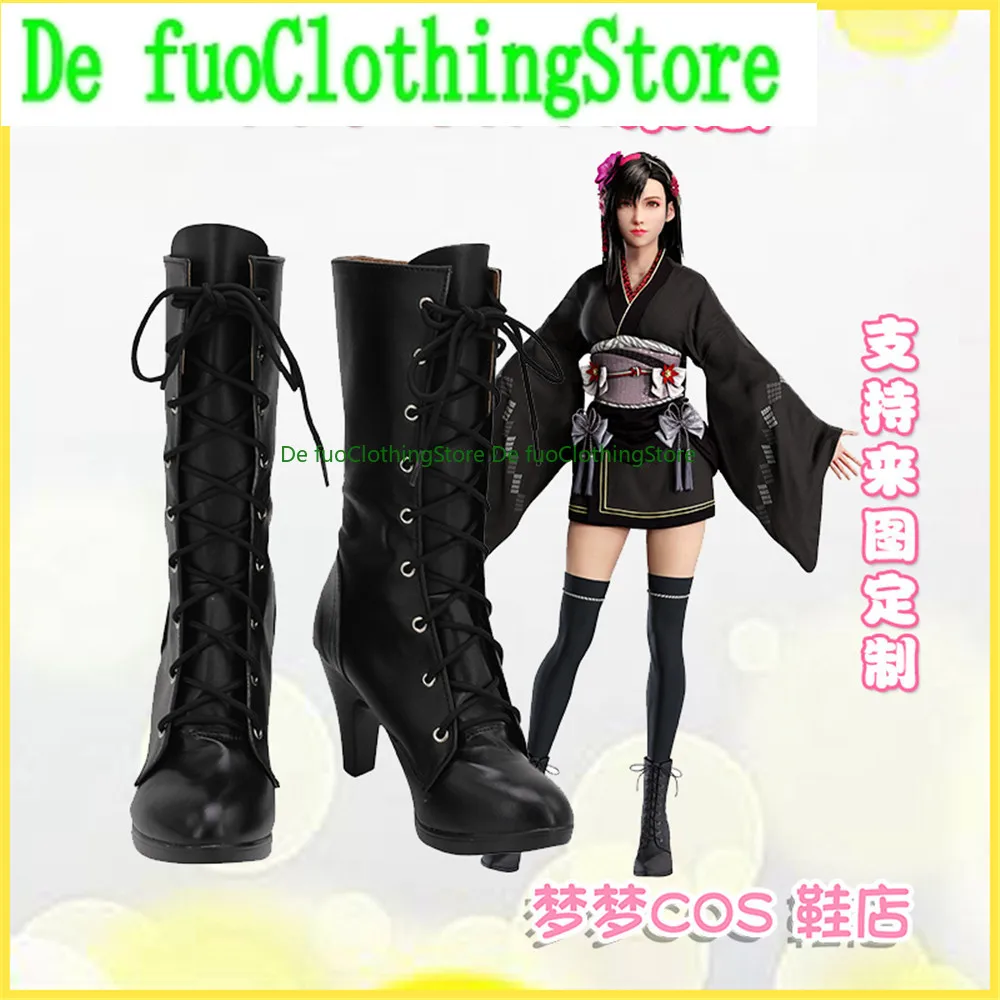Final Fantasy VII FF7 Tifa Boots Cosplay Shoes Game Anime Carnival Party Halloween DefuoClothing Shoes Store
Final Fantasy VII FF7 Tifa Boots Cosplay Shoes Game Anime Carnival Party Halloween DefuoClothing Shoes Store