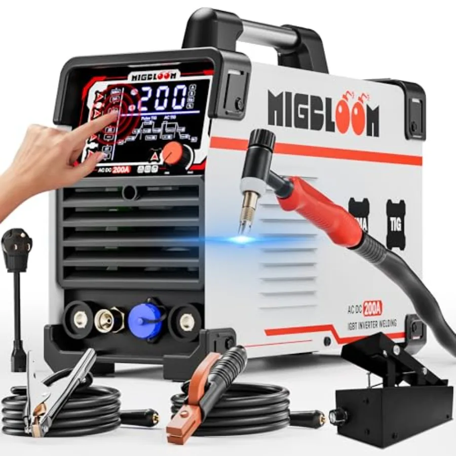 Сварочный аппарат AC/DC TIG с импульсным режимом 200А, 6-в-1, для сварки алюминия, MMA, TIG, 110В/220В, двойное напряжение, ЖК-дисплей, инвертор IGBT
Сварочный аппарат AC/DC TIG с импульсным режимом 200А, 6-в-1, для сварки алюминия, MMA, TIG, 110В/220В, двойное напряжение, ЖК-дисплей, инвертор IGBT