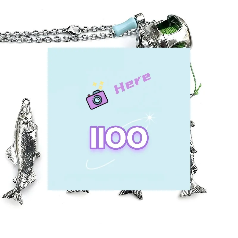 【IIOO】Mini Fishing Reel Necklace Fishing Rotating Handle & Moving Line Guide Spinning Reel Keychain Backpack Charm For Fishermen
【IIOO】Mini Fishing Reel Necklace Fishing Rotating Handle & Moving Line Guide Spinning Reel Keychain Backpack Charm For Fishermen