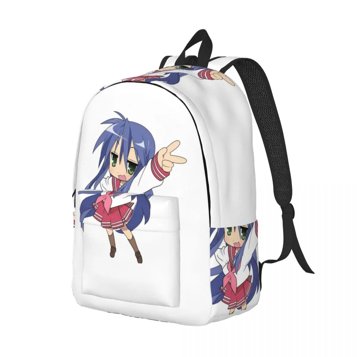 Lucky Star Konata Backpack Daypack Large Capacity Children BookBag School Bag Shoulder Bags for Men Women
Lucky Star Konata Backpack Daypack Large Capacity Children BookBag School Bag Shoulder Bags for Men Women