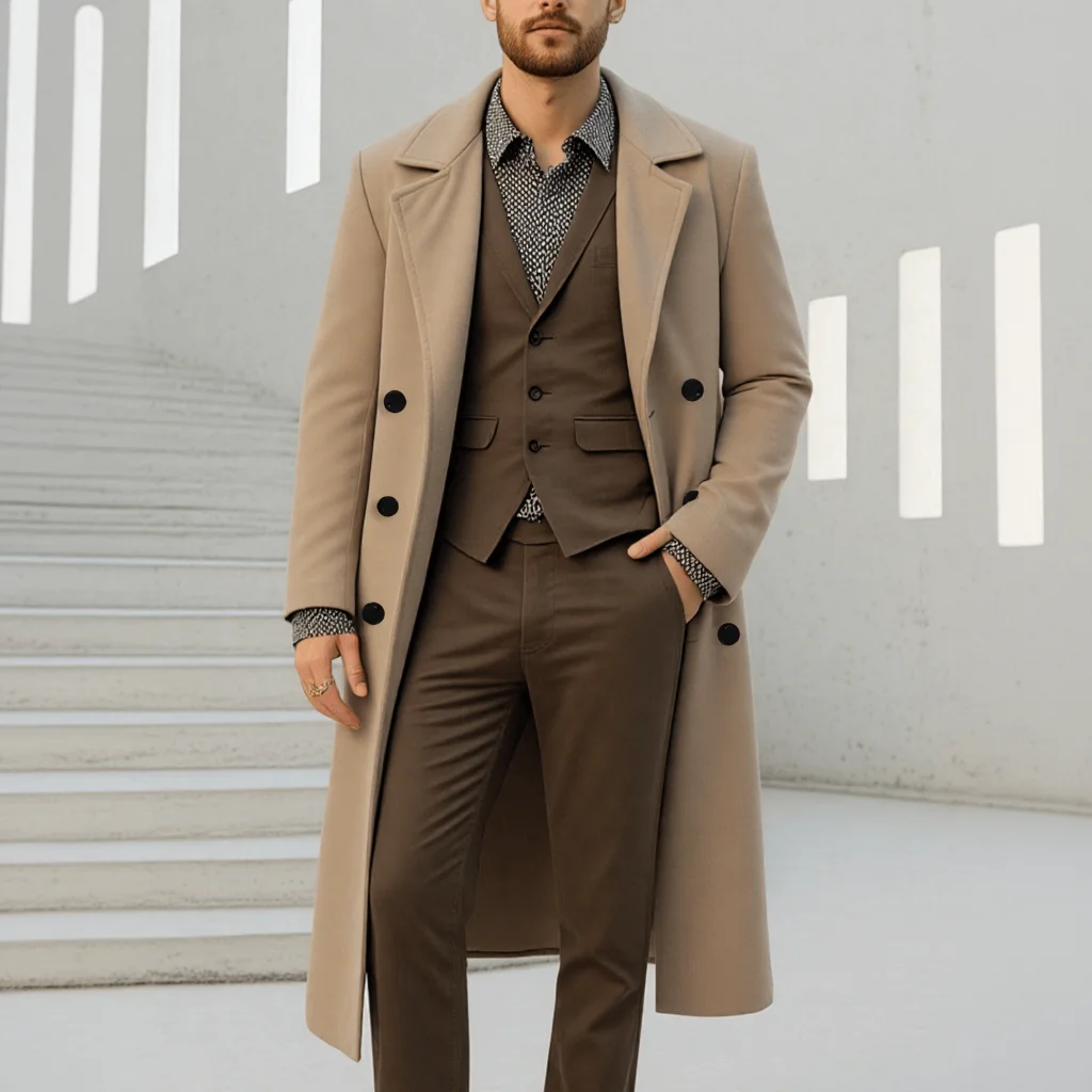 Мужская ветрозащитная куртка-бомбер в европейском и американском стиле, двубортное теплое пальто на подкладке, верхняя одежда
Мужская ветрозащитная куртка-бомбер в европейском и американском стиле, двубортное теплое пальто на подкладке, верхняя одежда