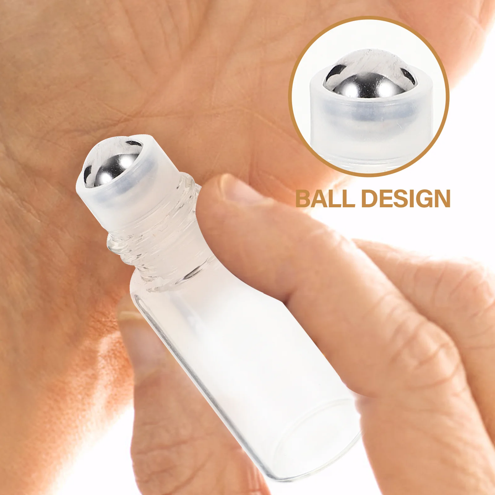 10Pcs Glass Roller Bottles 1Ml Essential Oil Roller Bottles Set Portable Empty Perfume Vials with Tight Cap for Skincare
10Pcs Glass Roller Bottles 1Ml Essential Oil Roller Bottles Set Portable Empty Perfume Vials with Tight Cap for Skincare