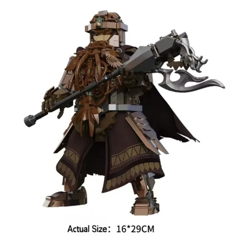 TEC CREATE The Fellowship Gimli Building Set: 1033pcs Intricate Mech Details, Authentic Lord of the Rings Character blocks
TEC CREATE The Fellowship Gimli Building Set: 1033pcs Intricate Mech Details, Authentic Lord of the Rings Character blocks