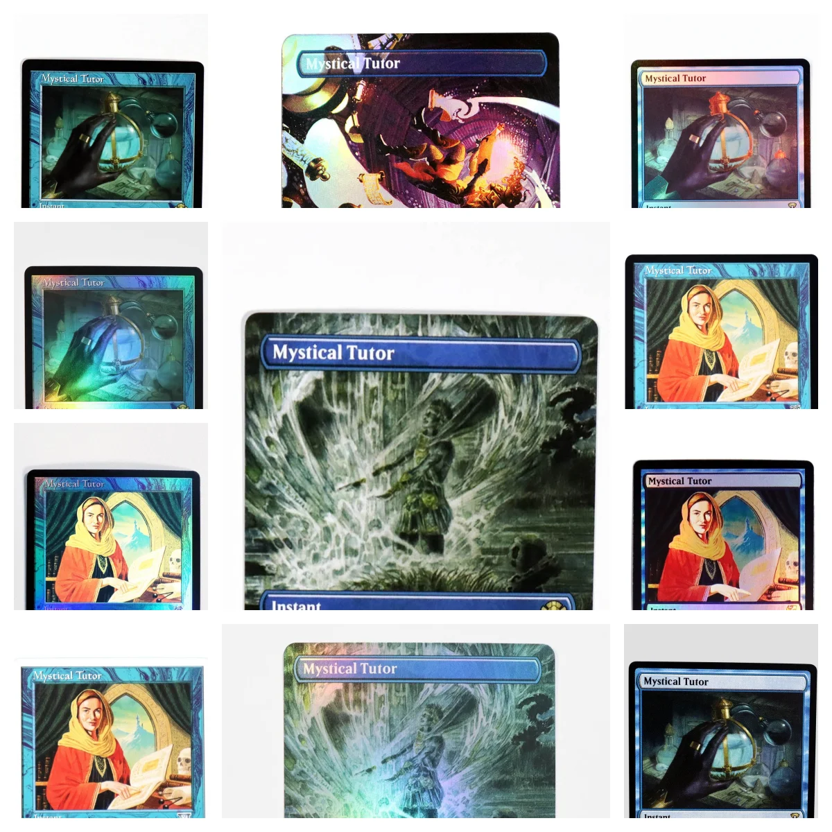 (Mystical Tutor) Holo/Foil TCG Magical Proxy Cards Quality Proxy Gathering Board Playing Game Trading Cards Proxy
(Mystical Tutor) Holo/Foil TCG Magical Proxy Cards Quality Proxy Gathering Board Playing Game Trading Cards Proxy