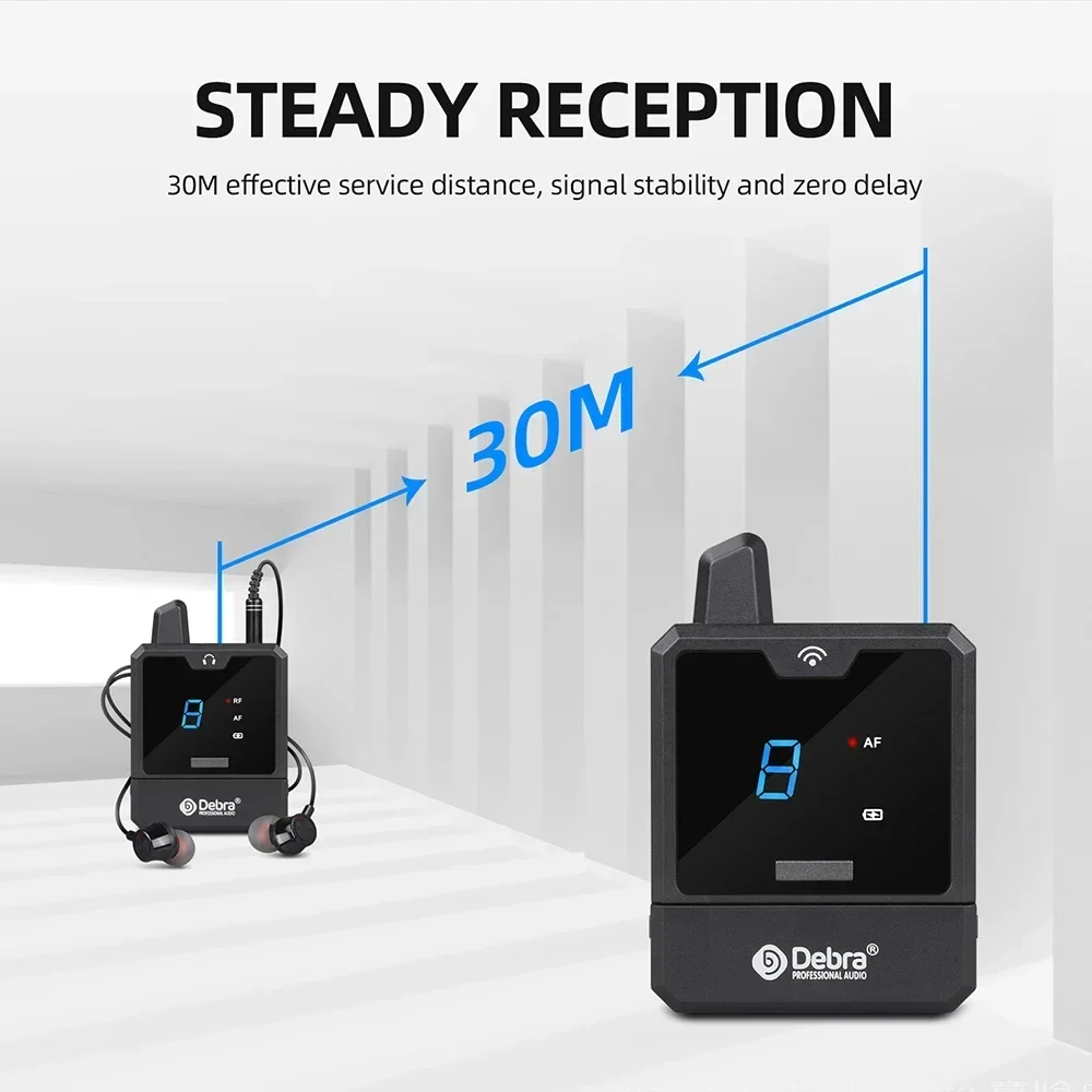 ER-mini UHF IEM Wireless In-Ear Monitor System Rechargeable Portable For Music Audio Monitoring Live Broadcast
ER-mini UHF IEM Wireless In-Ear Monitor System Rechargeable Portable For Music Audio Monitoring Live Broadcast