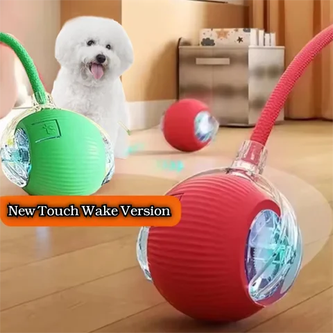 New Dog Interactive Ball Toy,Automatic Rolling Dog Ball Rechargeable,Smart Puppy Interactive Toy,Intelligent Balls Toy for Dogs