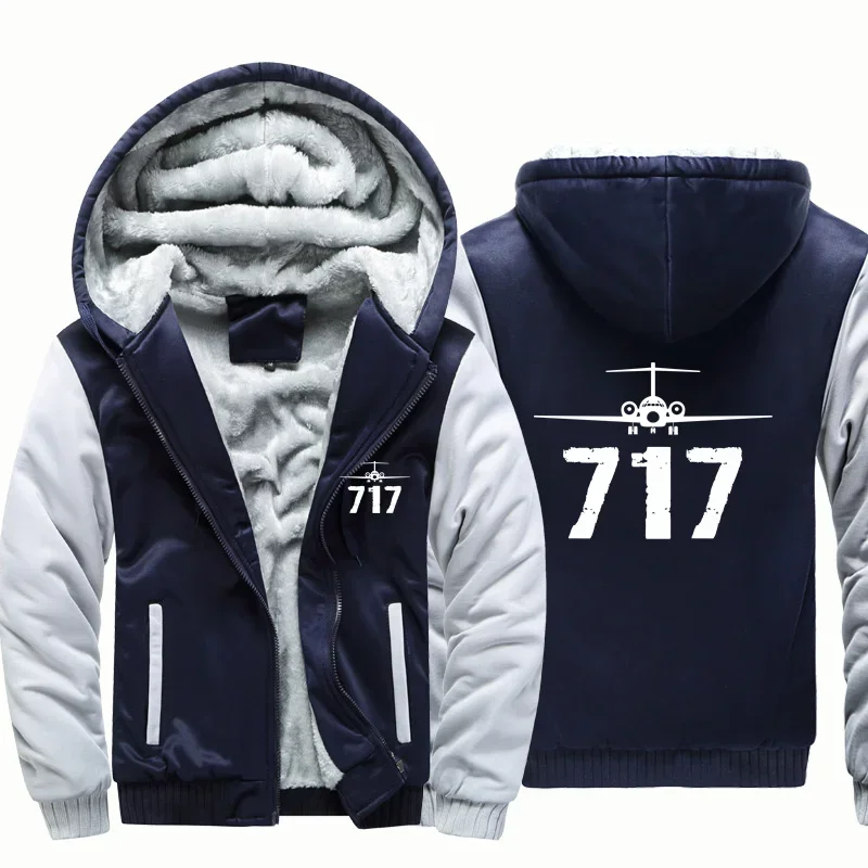 Aviation 717 Pilots Men Coat Jackets Flight Wool Fleece Warm Zipper Hooded Thick Hoodies Sweatshirts
Aviation 717 Pilots Men Coat Jackets Flight Wool Fleece Warm Zipper Hooded Thick Hoodies Sweatshirts
