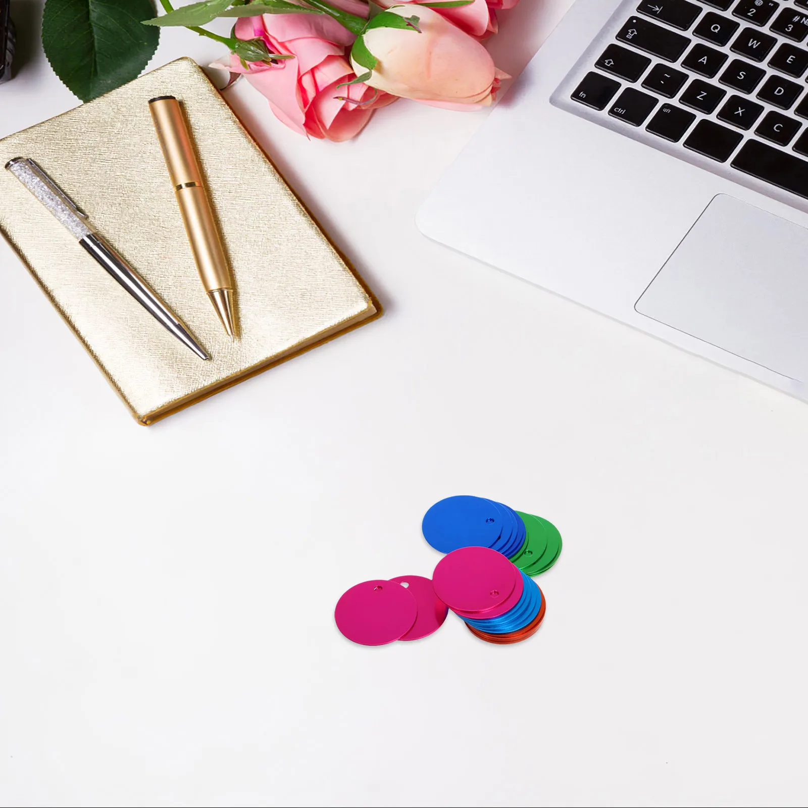 25 pcs Colorful Anodized Aluminum Pet Tags Round Blank Diy Dog Id Hanging Discs For Dogs Puppies Name Number Address Charm
25 pcs Colorful Anodized Aluminum Pet Tags Round Blank Diy Dog Id Hanging Discs For Dogs Puppies Name Number Address Charm