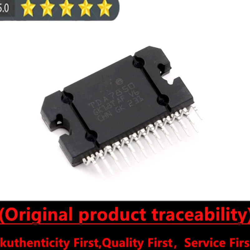 Promise to Original 100% TDA7850 4 * 50W FLEXIWATT-25 Automotive Power Amplifier Chip Audio Audio Amplifier
Promise to Original 100% TDA7850 4 * 50W FLEXIWATT-25 Automotive Power Amplifier Chip Audio Audio Amplifier