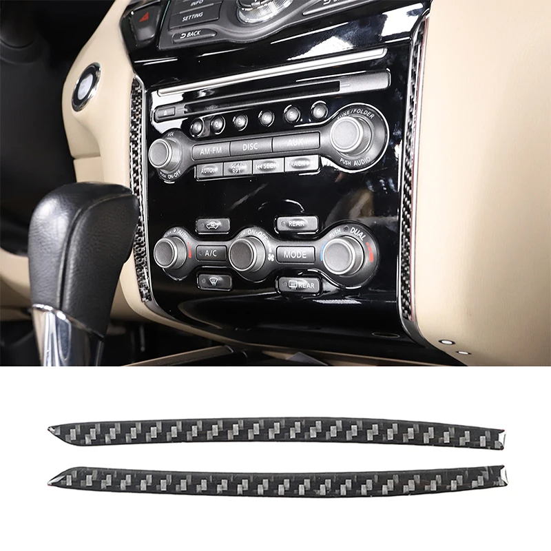 For 2013-2018 Nissan Pathfinder soft carbon fiber car air conditioner switch side trim strip sticker car interior accessories
For 2013-2018 Nissan Pathfinder soft carbon fiber car air conditioner switch side trim strip sticker car interior accessories