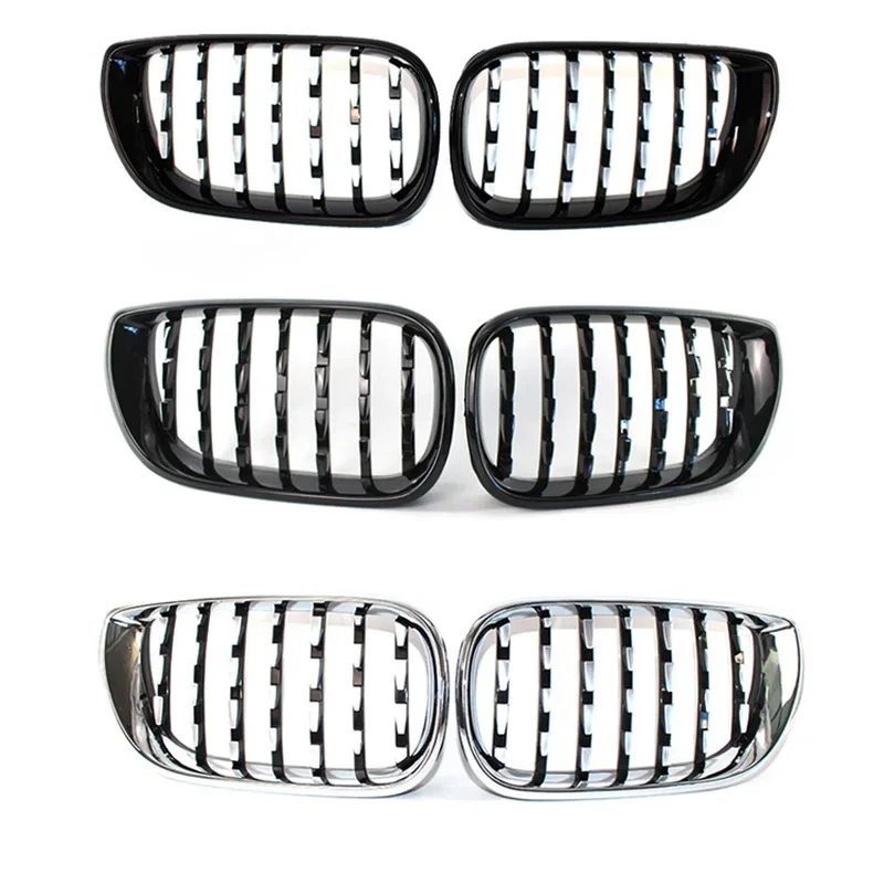 For BMW 3 Series E46 4 Door 2002-2006 Facelift Twin Bar Gloss Black Front Grille
For BMW 3 Series E46 4 Door 2002-2006 Facelift Twin Bar Gloss Black Front Grille