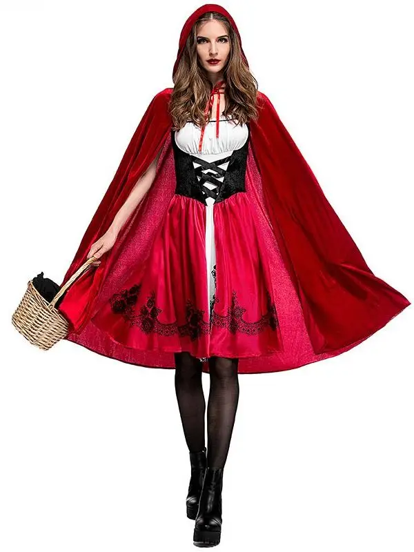 Halloween Little Red Riding Hood Cosplay Costume Women's Traditional Chinese Ethnic Stage Costume Autumn 2026 New Arrival
Halloween Little Red Riding Hood Cosplay Costume Women's Traditional Chinese Ethnic Stage Costume Autumn 2026 New Arrival
