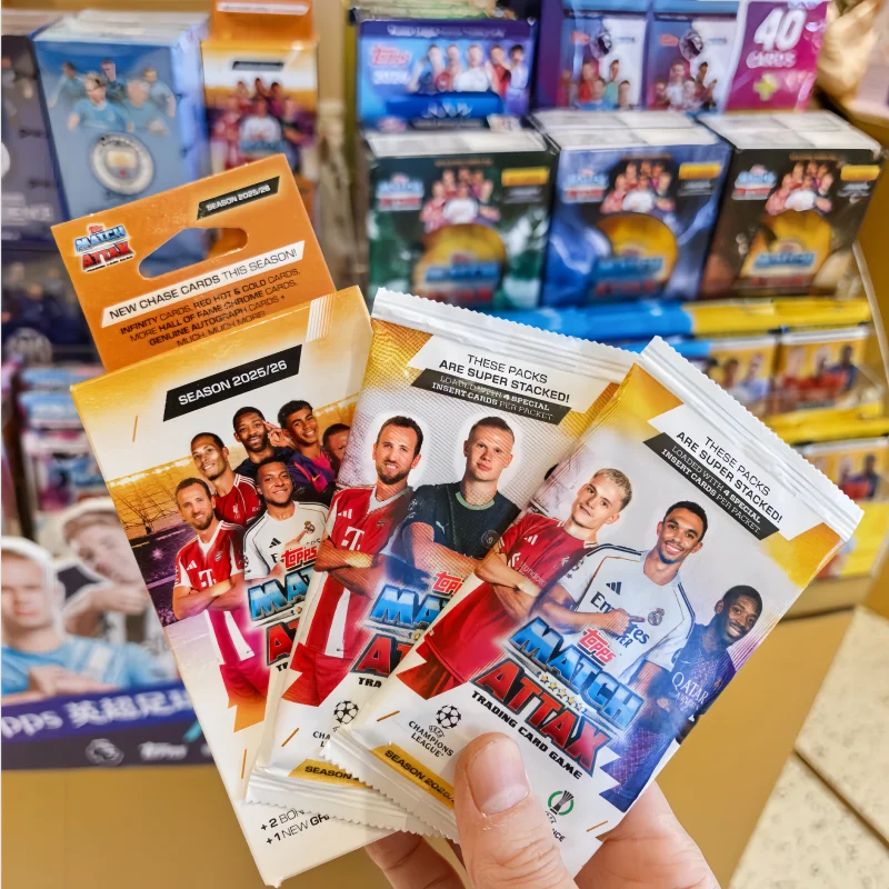 Genuine Hot Selling 2025-26 Season Topps Match Attax UCC Football Series Trading Cards Collectible Cards Surprise Festival toys
Genuine Hot Selling 2025-26 Season Topps Match Attax UCC Football Series Trading Cards Collectible Cards Surprise Festival toys