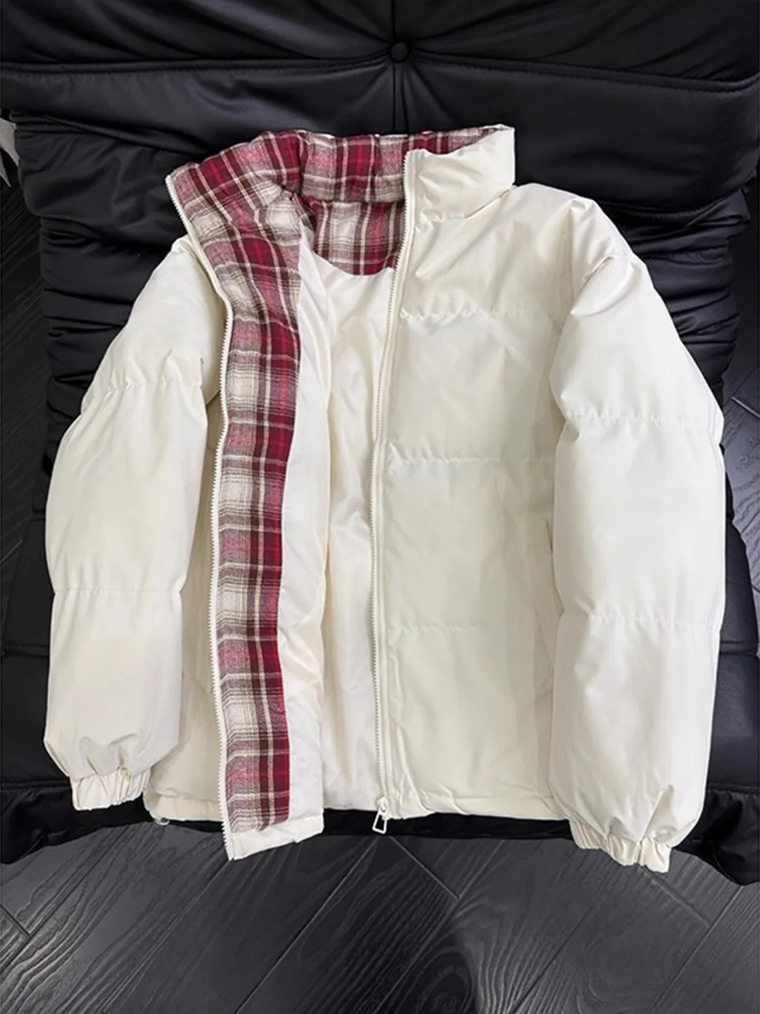 Thiened Winter Cotton Jaet Men's Sle Bread Coat Stand Collar Patchwork Design Stand Fit Long Sve Casual Outerwear
Thiened Winter Cotton Jaet Men's Sle Bread Coat Stand Collar Patchwork Design Stand Fit Long Sve Casual Outerwear