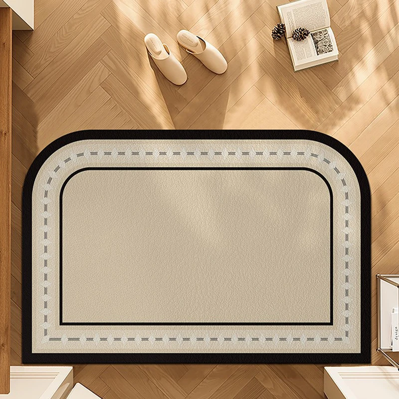 Entrance Carpet Pvc Anti-slip Door Mat Rounded Corners Home Decoration Rug Minimalist Style Leather Waterproof Can Be Wiped Cut
Entrance Carpet Pvc Anti-slip Door Mat Rounded Corners Home Decoration Rug Minimalist Style Leather Waterproof Can Be Wiped Cut