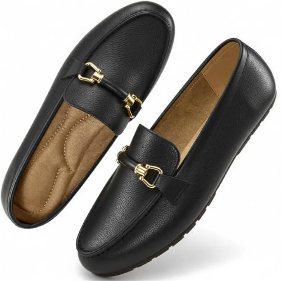 HARENCE Loafers for Women Comfortable Slip On Business Work Flats Shoes Casual Driving Moccasins Penny Loafer
HARENCE Loafers for Women Comfortable Slip On Business Work Flats Shoes Casual Driving Moccasins Penny Loafer