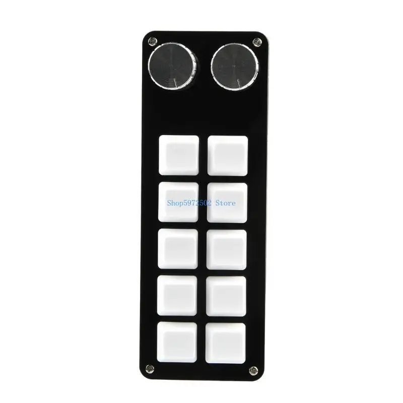 Y3NC Programming Macro Keyboard 10 Keys RGB Customize Keypad USB TypeC Cable Backlit
Y3NC Programming Macro Keyboard 10 Keys RGB Customize Keypad USB TypeC Cable Backlit