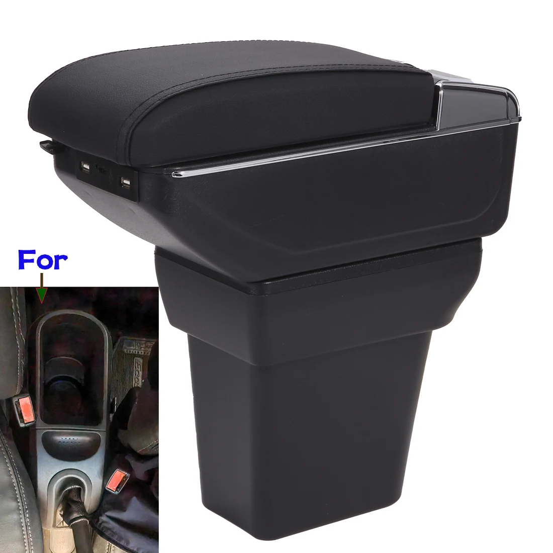  For FORD ECOSPORT Armrest Box For Ford Ecosport 2009 Car Armrest Auto Storage Box Dedicated Retrofit parts Interior Accessorie
For FORD ECOSPORT Armrest Box For Ford Ecosport 2009 Car Armrest Auto Storage Box Dedicated Retrofit parts Interior Accessorie
