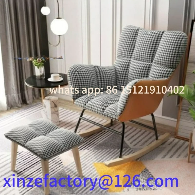 Customizable Luxury Rocking Sofa Leisure Living Room Nordic Lazy Lounge Chair
Customizable Luxury Rocking Sofa Leisure Living Room Nordic Lazy Lounge Chair