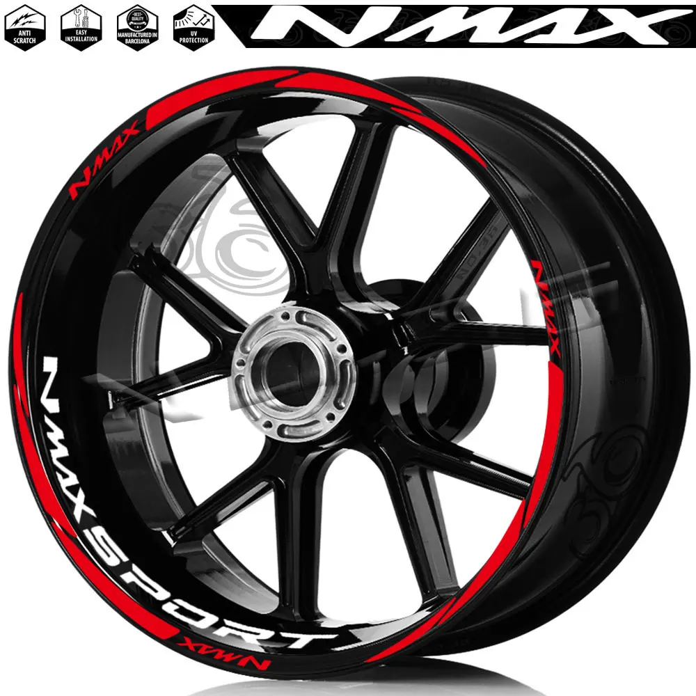 Наклейка на колесо для мотоцикла Nmax 125 155 160 Nmax155 Nmax160 nmax125, обод скутера, полоса, Переводные аксессуары, водонепроницаемая
Наклейка на колесо для мотоцикла Nmax 125 155 160 Nmax155 Nmax160 nmax125, обод скутера, полоса, Переводные аксессуары, водонепроницаемая