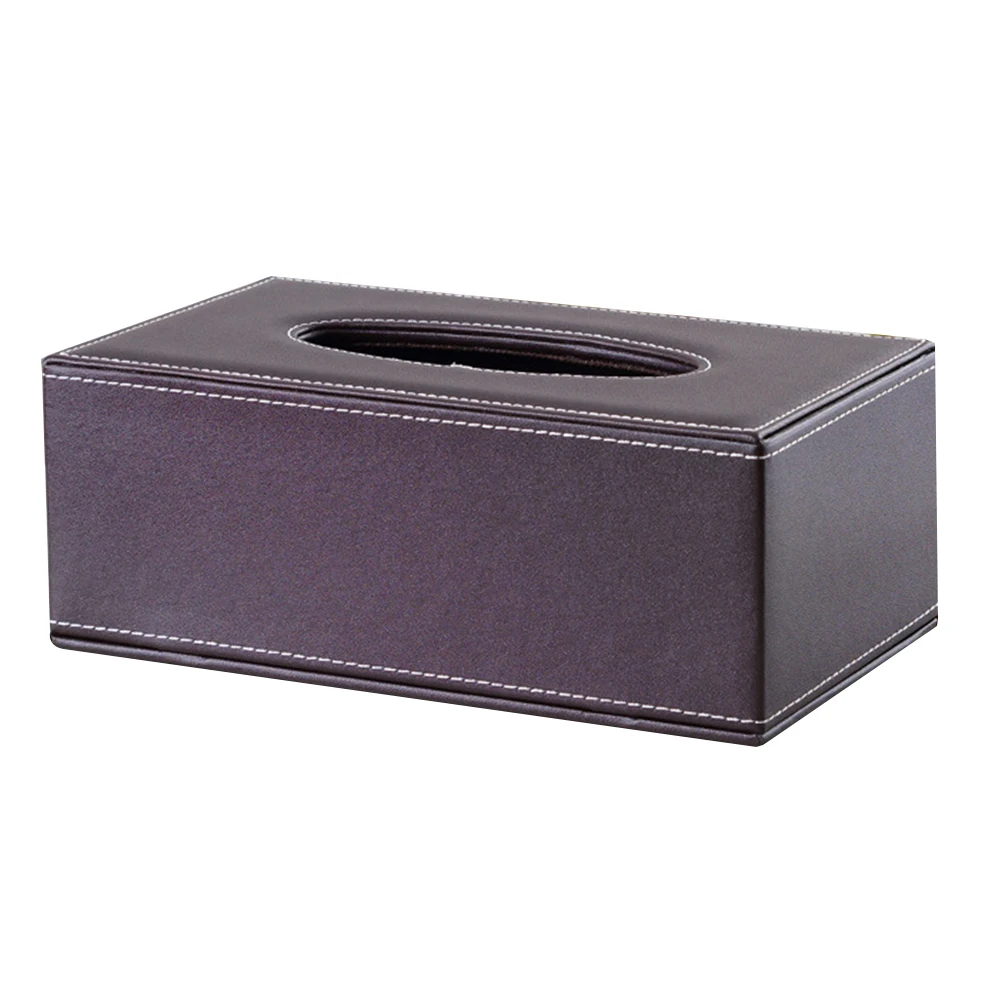 Tissue Box PU Holder Napkin Storage Container for Home Car Office Hotel Sturdy Fits All Tissues Paper Organizer
Tissue Box PU Holder Napkin Storage Container for Home Car Office Hotel Sturdy Fits All Tissues Paper Organizer