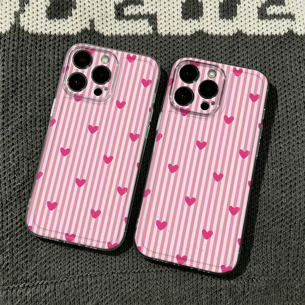 Pink And White Stripe Love Vintage Pattern Silicone Case For Iphone 13 11 14 Plus 12 17 15 16 Pro Max Retro Design Cover
Pink And White Stripe Love Vintage Pattern Silicone Case For Iphone 13 11 14 Plus 12 17 15 16 Pro Max Retro Design Cover