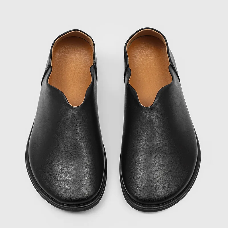 Brand Men Loafers Slip On Casual Leather Shoes For Man Vintage Luxury Designers Dress Up Flats Sandals Black Slippers
Brand Men Loafers Slip On Casual Leather Shoes For Man Vintage Luxury Designers Dress Up Flats Sandals Black Slippers