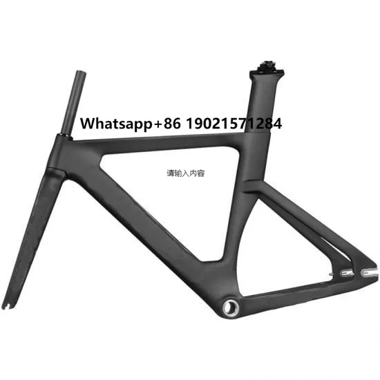 Factory Wholesale Fixed Gear Bicycle Frameset Carbon Fiber 700C Lightweight BSA T800 With Fork Seatpost Track Bike Frame Set
Factory Wholesale Fixed Gear Bicycle Frameset Carbon Fiber 700C Lightweight BSA T800 With Fork Seatpost Track Bike Frame Set