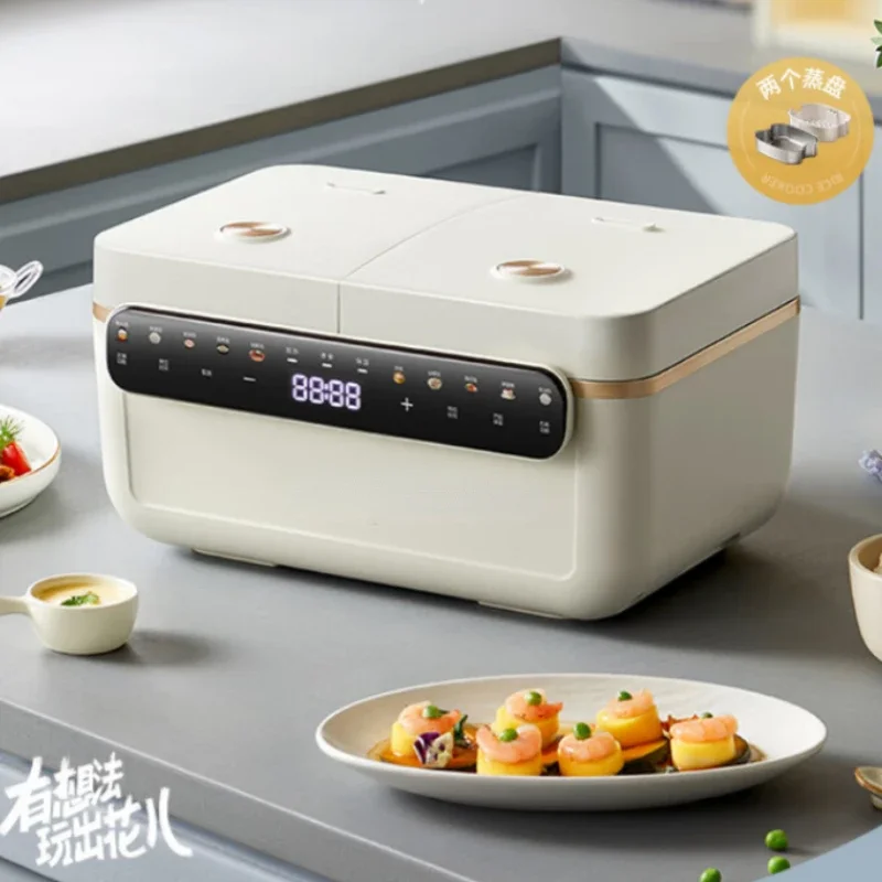 Hot salesDouble Pot Rice Cooker 2+2L Micro Pressure Multifunctional Home Control Porridge Firewood Rice Intelligent Appointment
Hot salesDouble Pot Rice Cooker 2+2L Micro Pressure Multifunctional Home Control Porridge Firewood Rice Intelligent Appointment
