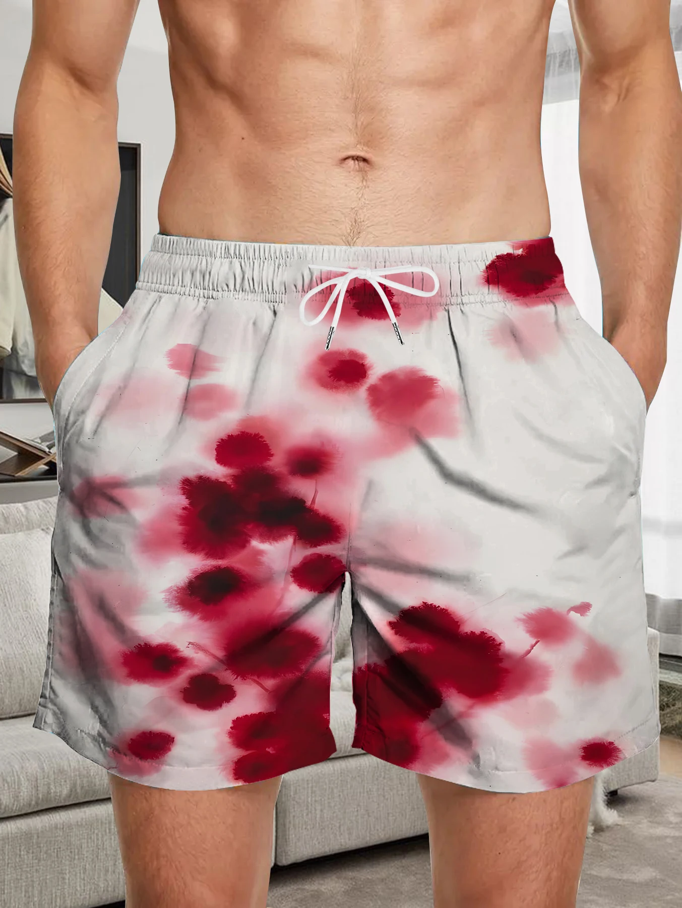 Mens Water Sports Shorts Full Digital Print Quick Dry Polyester Anti-sand Pants
Mens Water Sports Shorts Full Digital Print Quick Dry Polyester Anti-sand Pants