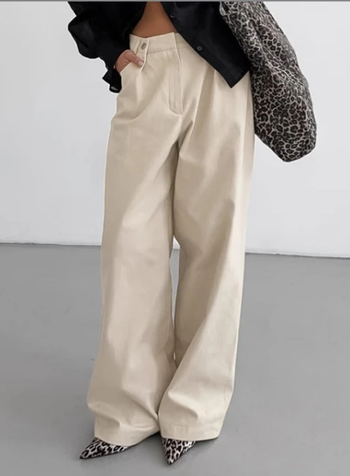 2025 Autumn/winter New Khaki High Waist Wide Foot Versatile Casual Pants Fashion Women's Wear
2025 Autumn/winter New Khaki High Waist Wide Foot Versatile Casual Pants Fashion Women's Wear