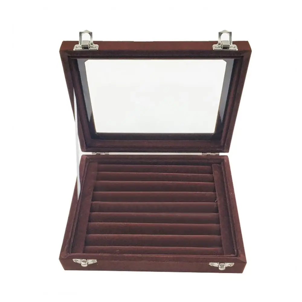 Portable Storage Box Tray Ring Case Jewelry Organizer Velvet Display Earring Ring Case
Portable Storage Box Tray Ring Case Jewelry Organizer Velvet Display Earring Ring Case