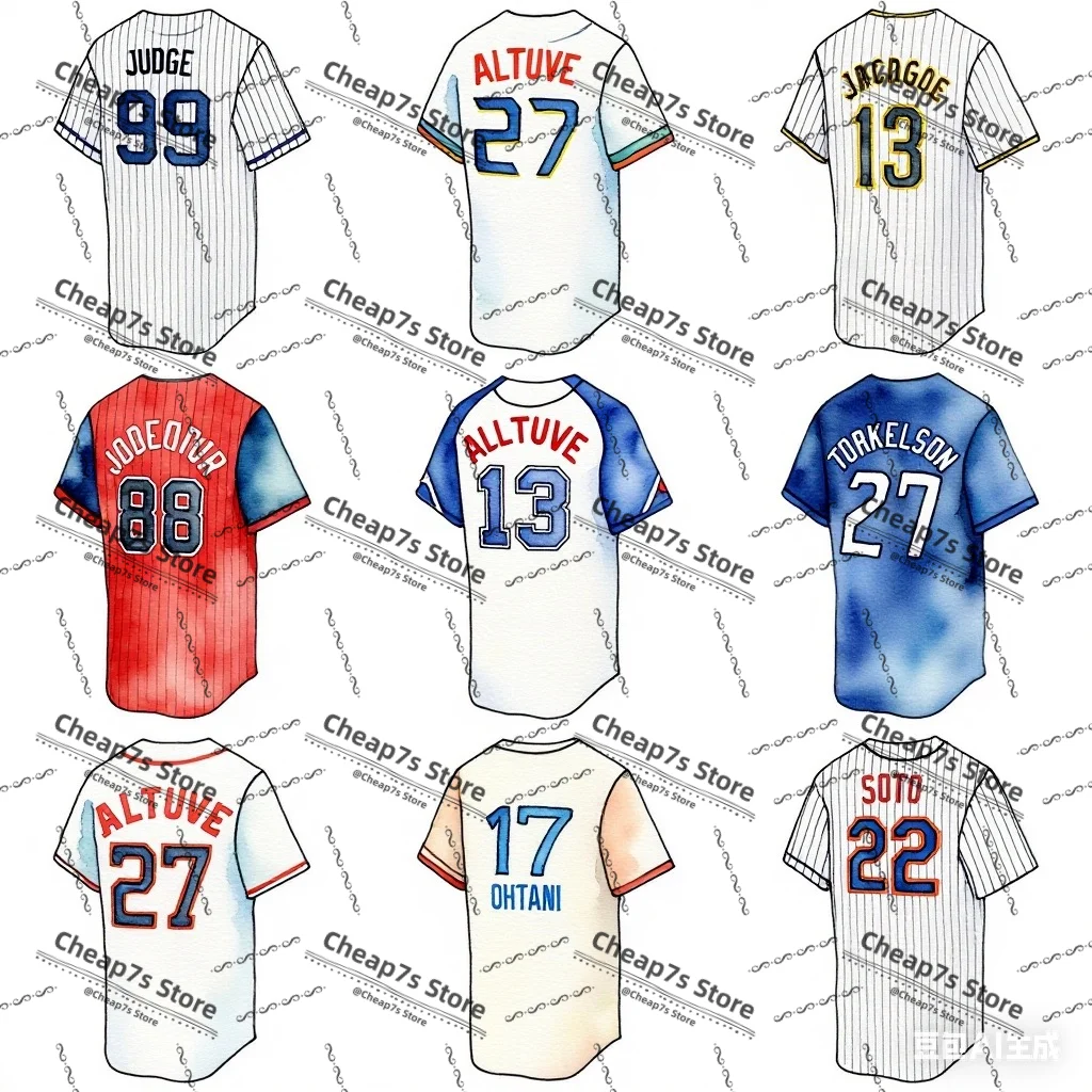 Los Angeles Shohei Ohtani New York Juan Soto Aaron Judge Atlanta San Diego Philadelphia Chicago American Baseball Jersey
Los Angeles Shohei Ohtani New York Juan Soto Aaron Judge Atlanta San Diego Philadelphia Chicago American Baseball Jersey