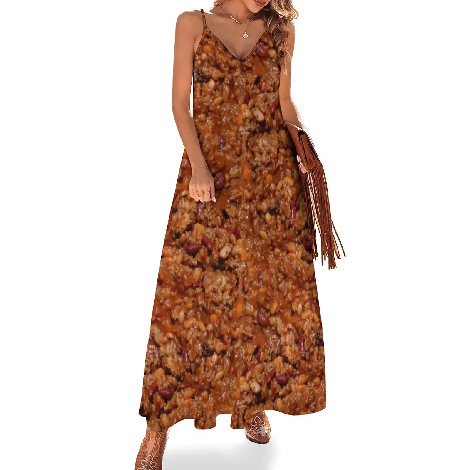 Chili Sleeveless Dress clothes for women festival outfit women Summer women's clothing
Chili Sleeveless Dress clothes for women festival outfit women Summer women's clothing