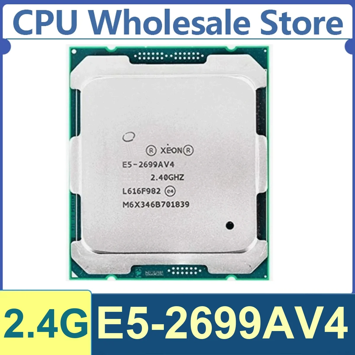 Xeon E5-2699AV4 22 Core 44 Thread 2.4GHz 145W 55MB Cache 14nm LGA2011-3 SR30Y DDR4 1600/1866/2133/2400 MHz Broadwell-EP
Xeon E5-2699AV4 22 Core 44 Thread 2.4GHz 145W 55MB Cache 14nm LGA2011-3 SR30Y DDR4 1600/1866/2133/2400 MHz Broadwell-EP