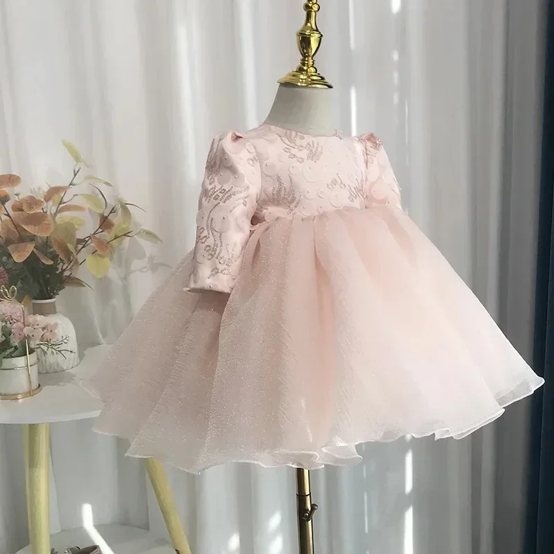 Girls Dresses for Kids Baby 1st Birthday Children's Princess Costume Infant Ball Gowns Baptism Party Fluffy Wedding Dress
Girls Dresses for Kids Baby 1st Birthday Children's Princess Costume Infant Ball Gowns Baptism Party Fluffy Wedding Dress