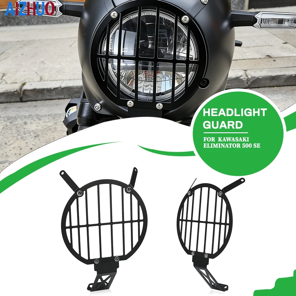 For Kawasaki Eliminator 500 SE 2024-2025-2026 Motorcycle Accessories Headlight Head Light Guard Protector Cover Protection Grill
For Kawasaki Eliminator 500 SE 2024-2025-2026 Motorcycle Accessories Headlight Head Light Guard Protector Cover Protection Grill