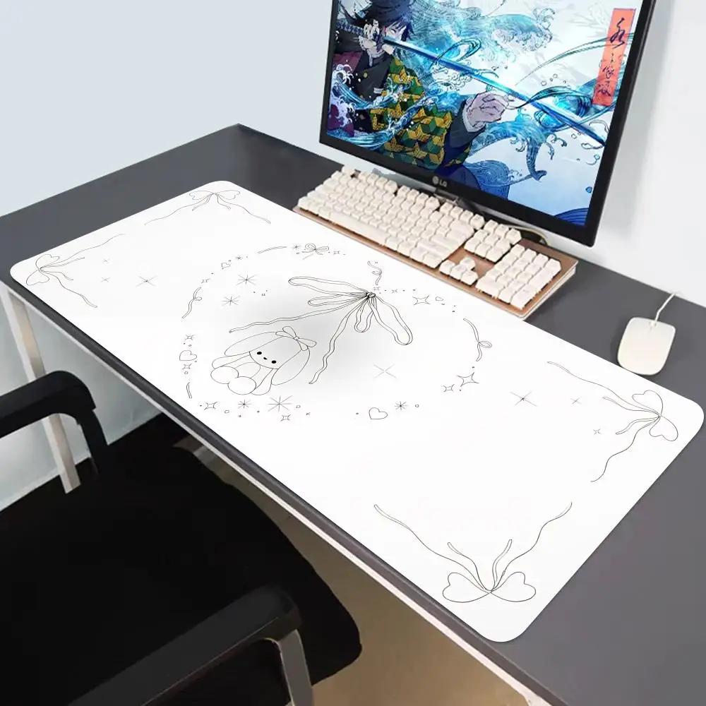 HYBXAXC White Desk Mat Cute Coquette Mousepad Desk Mat For Gaming Setup Kawaii Bunny DeskMat Angelcore Desk Mat Cozy Gamers
HYBXAXC White Desk Mat Cute Coquette Mousepad Desk Mat For Gaming Setup Kawaii Bunny DeskMat Angelcore Desk Mat Cozy Gamers