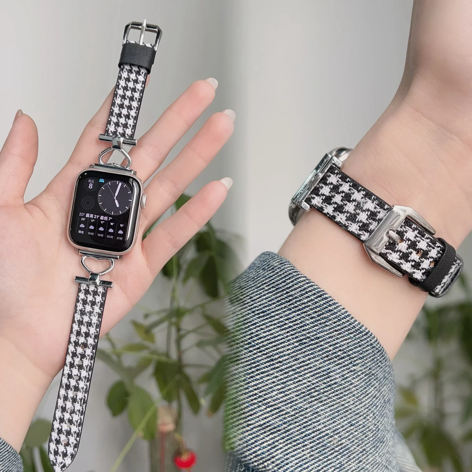Excellent Leather loop For Apple Watch band women Series Ultra 10/9/8/7/5/4/3/2/1 38mm 40mm 41mm 42mm 44mm 45mm 46mm Strap
Excellent Leather loop For Apple Watch band women Series Ultra 10/9/8/7/5/4/3/2/1 38mm 40mm 41mm 42mm 44mm 45mm 46mm Strap