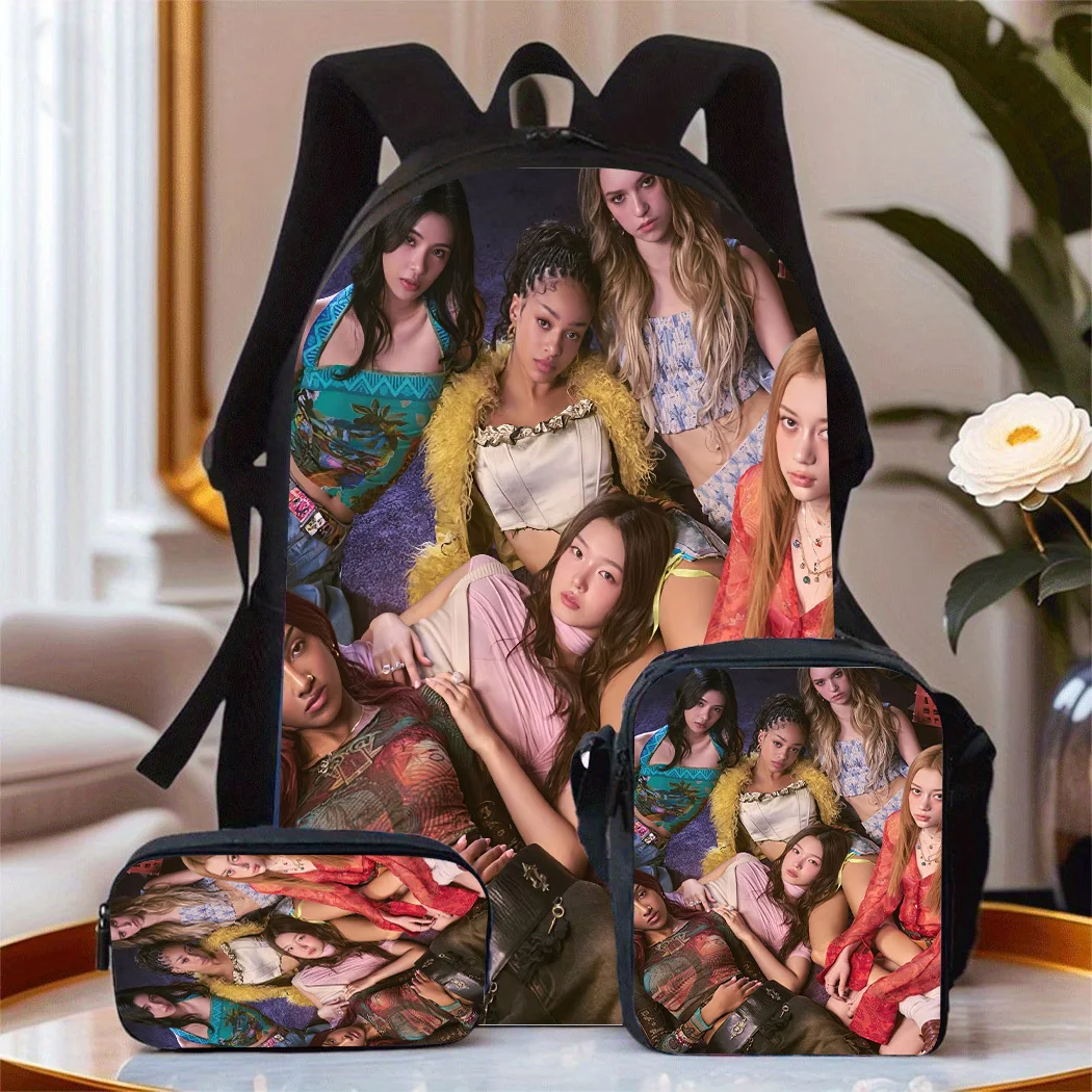 Halloween 3pcs Set Featuring a Confident Girl Theme, Which Includes a School Bag, a Pencil Case, And a Crossbody Bag. It Has a S
Halloween 3pcs Set Featuring a Confident Girl Theme, Which Includes a School Bag, a Pencil Case, And a Crossbody Bag. It Has a S