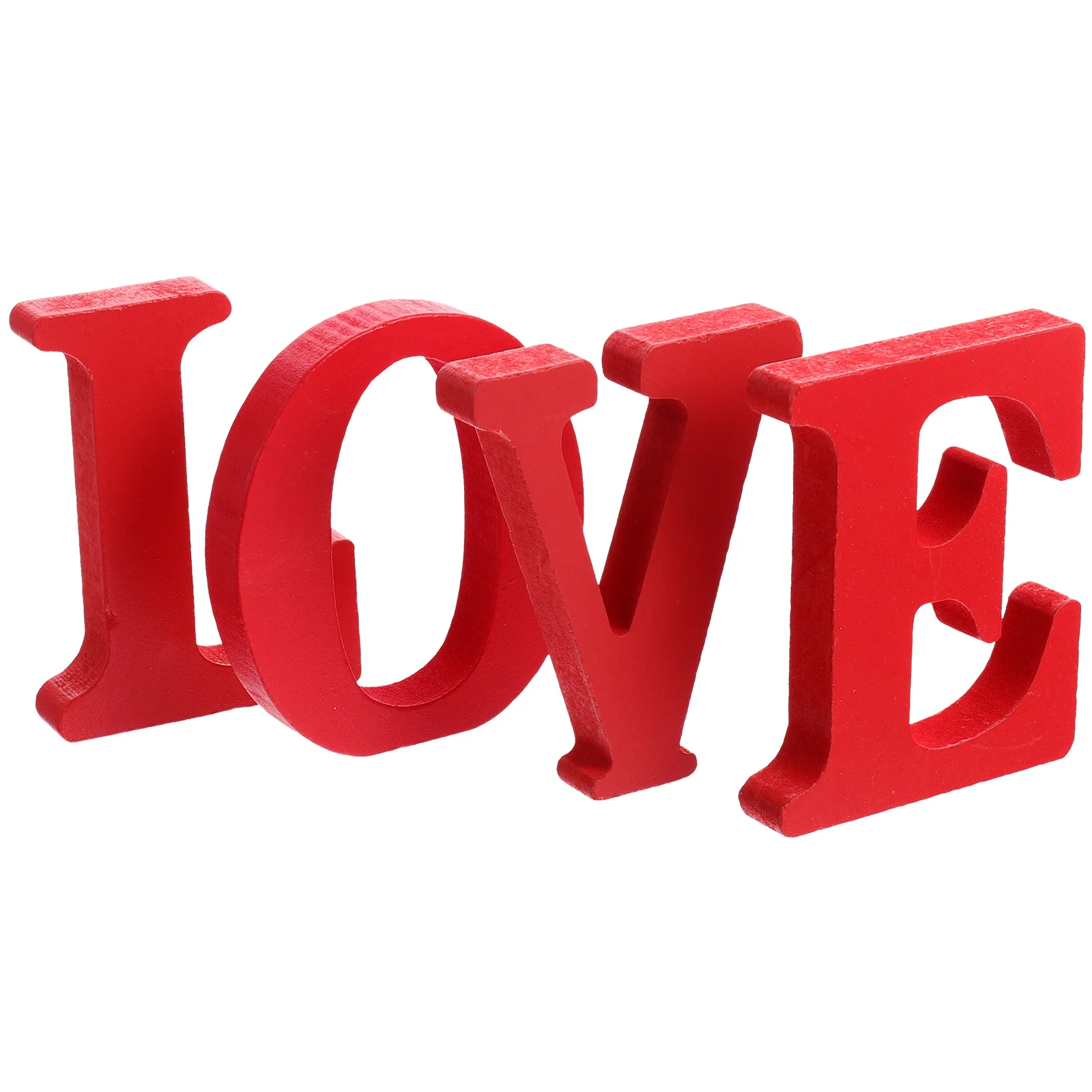 4 Pcs Wooden Love Ornaments Decorations Dining Table Valentine Letters Embellishment
4 Pcs Wooden Love Ornaments Decorations Dining Table Valentine Letters Embellishment