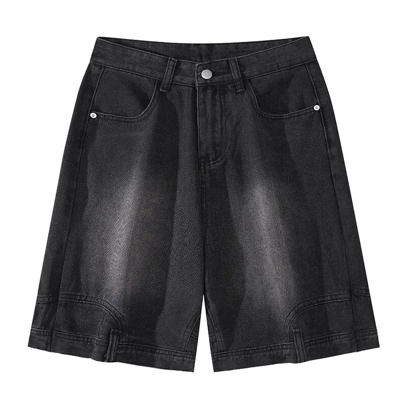 Vintage Wash Denim Shorts Men's Fashionable Casual Pocket Shorts Classic High Waist Mid-calf Pants
Vintage Wash Denim Shorts Men's Fashionable Casual Pocket Shorts Classic High Waist Mid-calf Pants