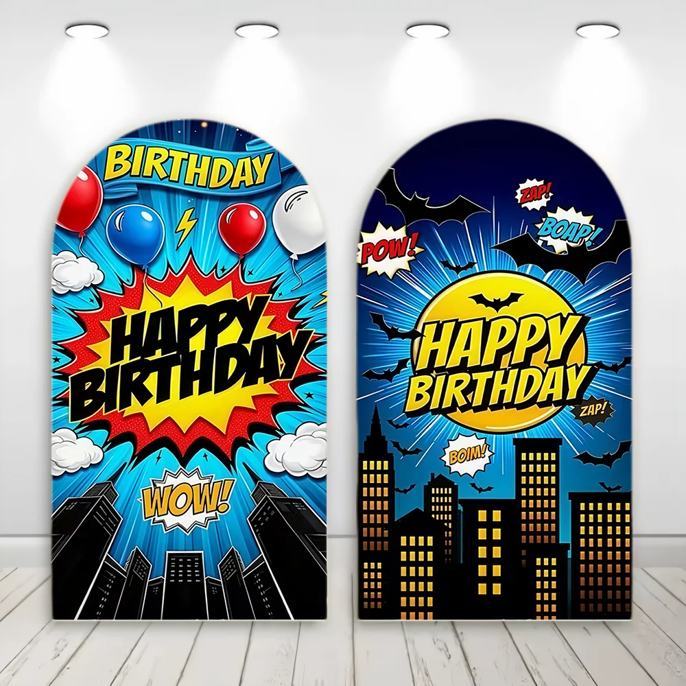 Superhero City Architecture Arch Backdrop Cover Baby Shower Boy Birthday Party Comic Portrait Custom Decor Photography Studio
Superhero City Architecture Arch Backdrop Cover Baby Shower Boy Birthday Party Comic Portrait Custom Decor Photography Studio