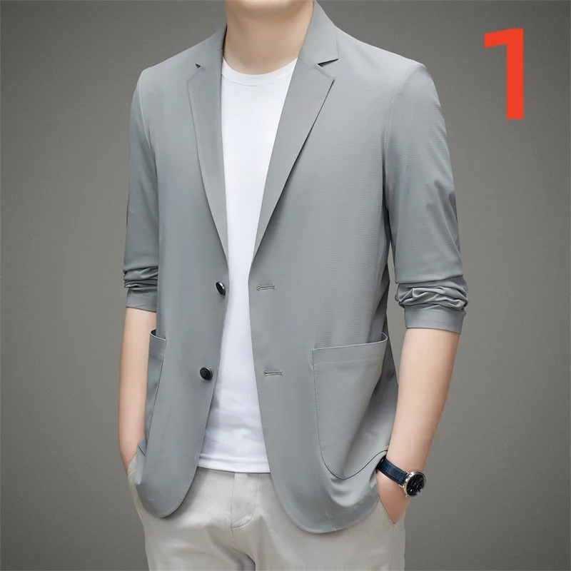 X010 suit men's high-end business casual wear spring and autumn new trend wedding dress men's small suit formal tops
X010 suit men's high-end business casual wear spring and autumn new trend wedding dress men's small suit formal tops