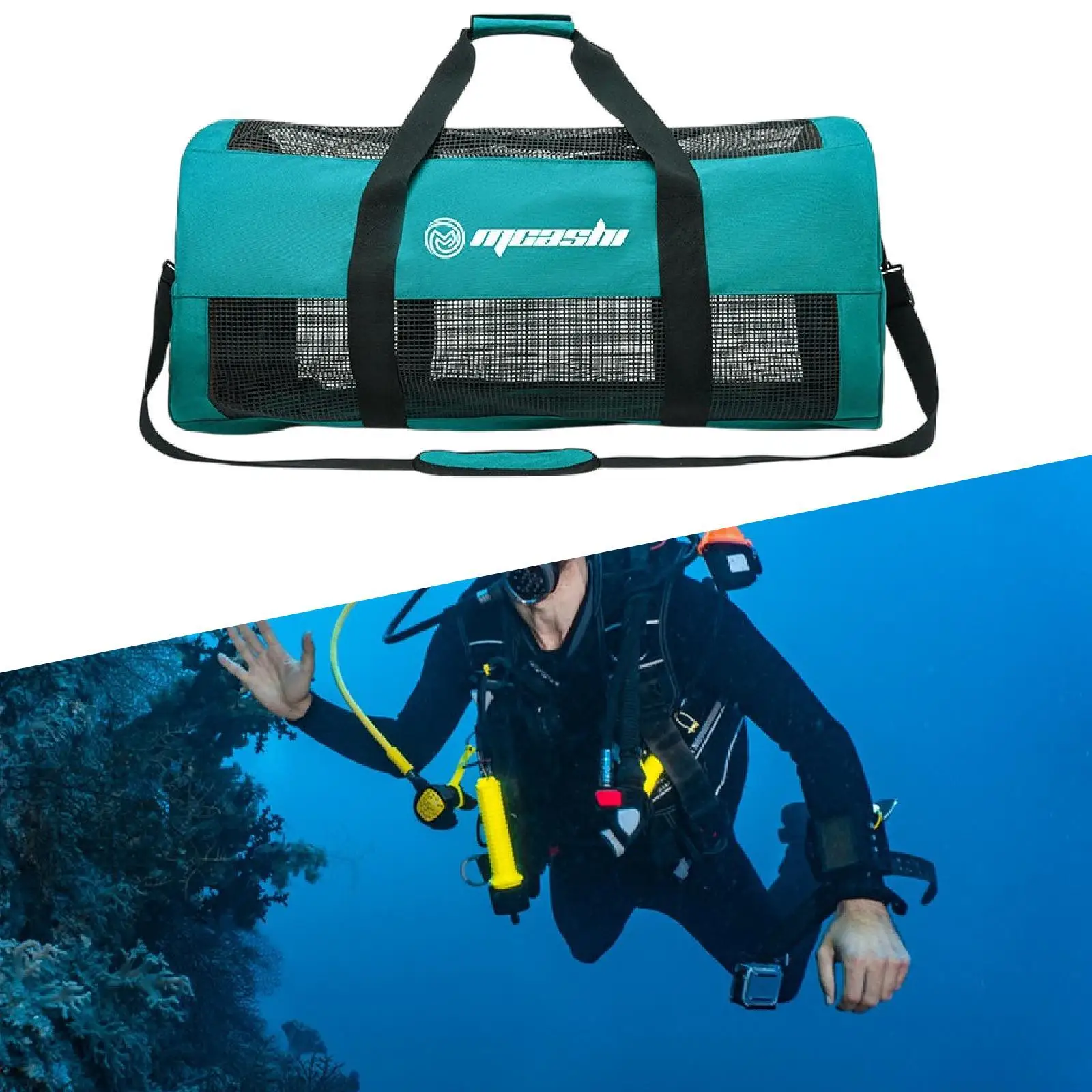 Сетчатая спортивная сумка для дайвинга, 60 л, сетчатая спортивная сумка для дайвинга для подводного плавания, рафтинга на пляже
Сетчатая спортивная сумка для дайвинга, 60 л, сетчатая спортивная сумка для дайвинга для подводного плавания, рафтинга на пляже