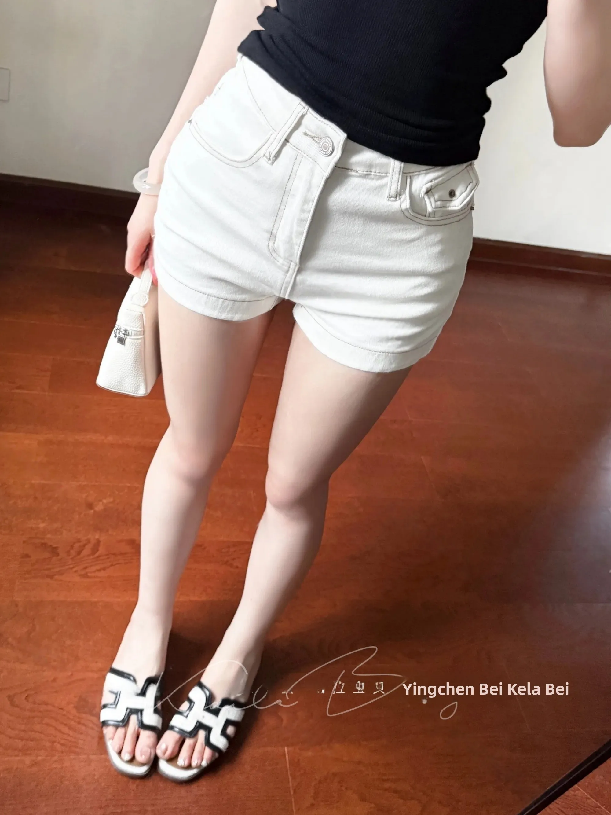 High Waist Slimming High Waist Denim Shorts Women's Fashion Pressed Line Design Hip Enhancing Body Contouring Hot Pants
High Waist Slimming High Waist Denim Shorts Women's Fashion Pressed Line Design Hip Enhancing Body Contouring Hot Pants
