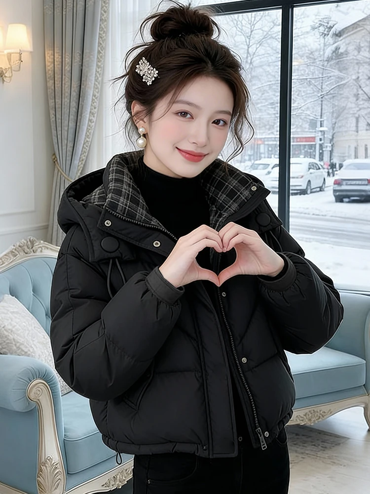 Winter Thiened Fce Lined Cotton Jaet Women's Warm Cozy down Vest Korean Sle Loose Fit Long Sve Zipper Closure
Winter Thiened Fce Lined Cotton Jaet Women's Warm Cozy down Vest Korean Sle Loose Fit Long Sve Zipper Closure